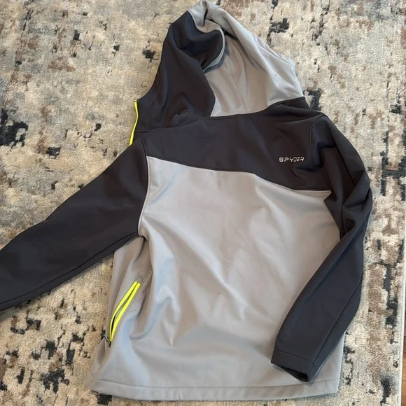 Men’s Spyder zip up with hoodie - Picture 5 of 5